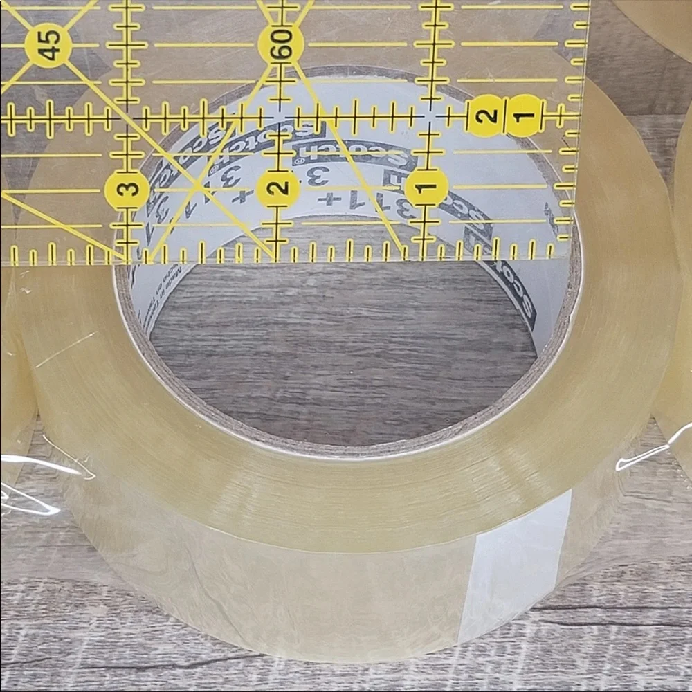 Lot of 6 NEW Scotch 3M Shipping packaging Tape Clear 1.88in x 109yds per role